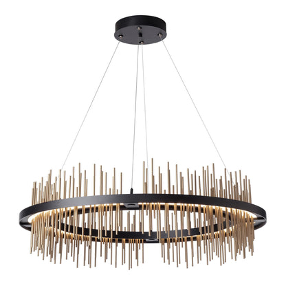 Hubbardton Forge Gossamer 38 Inch Led Chandelier Cp421412