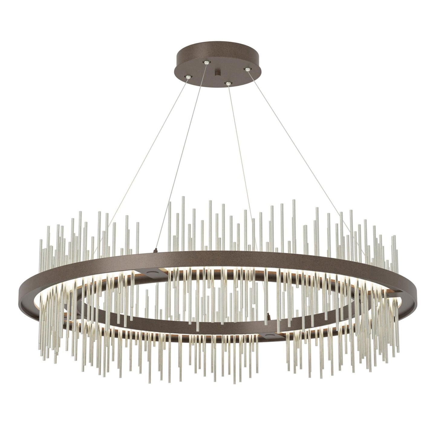 Hubbardton Forge Gossamer 38 Inch Led Chandelier Cp421412