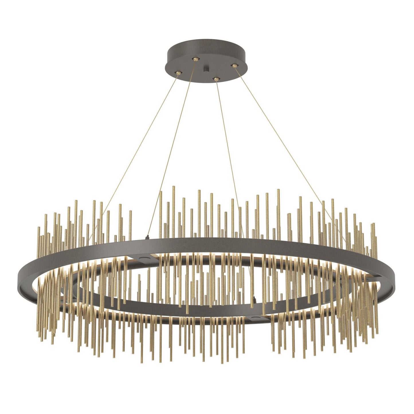 Hubbardton Forge Gossamer 38 Inch Led Chandelier Cp421412