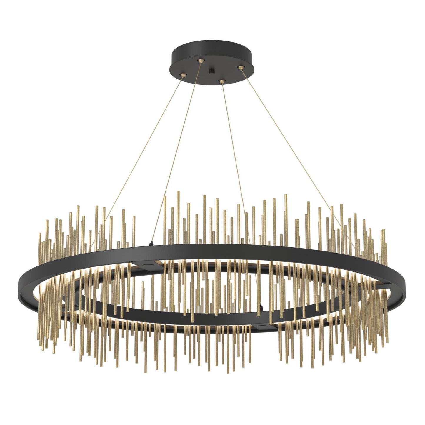 Hubbardton Forge Gossamer 38 Inch Led Chandelier Cp421412