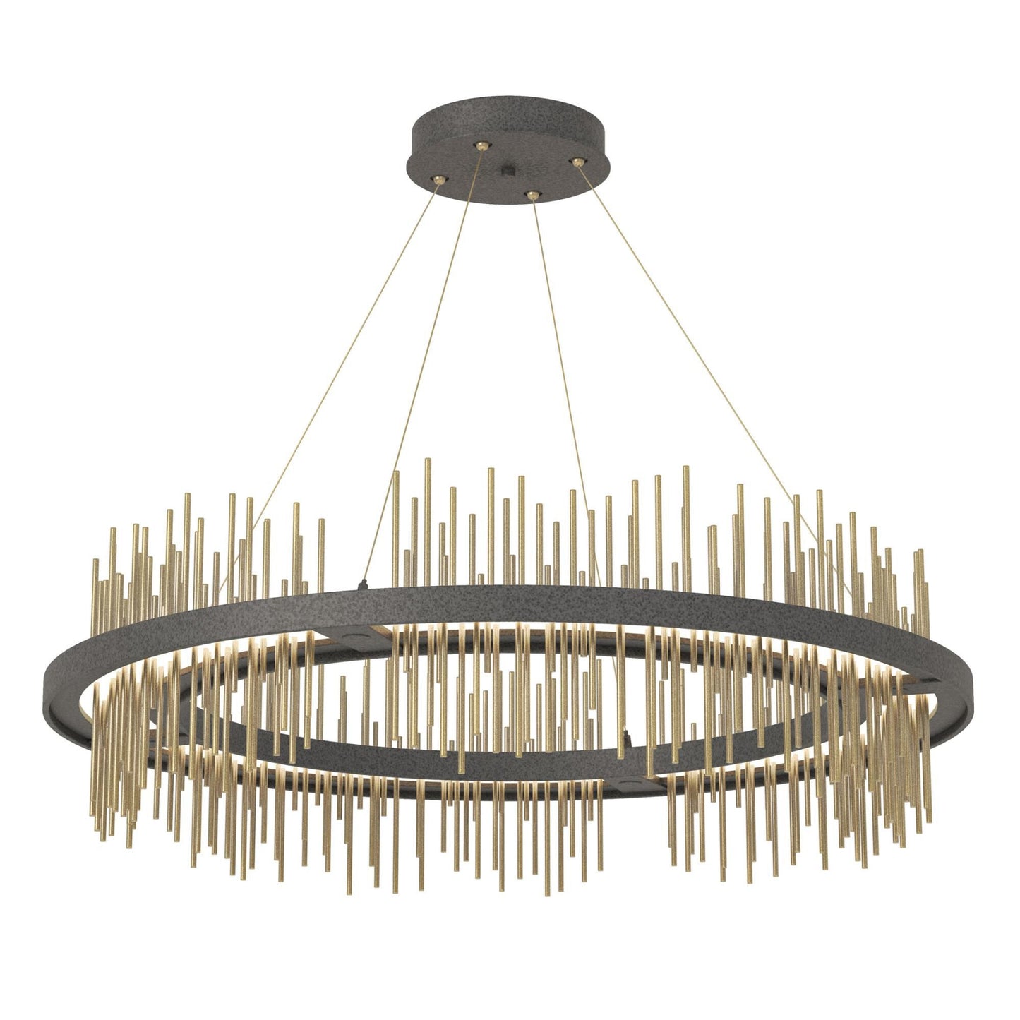 Hubbardton Forge Gossamer 38 Inch Led Chandelier Cp421412