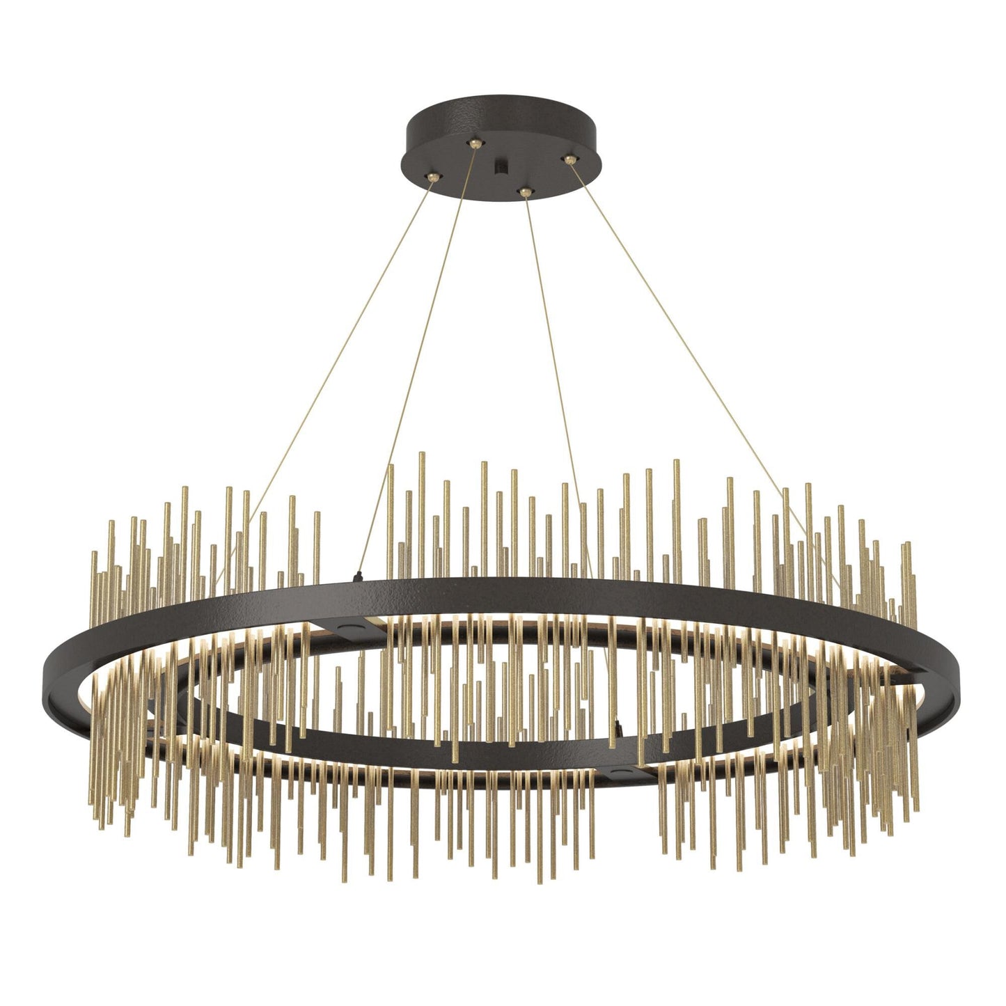 Hubbardton Forge Gossamer 38 Inch Led Chandelier Cp421412