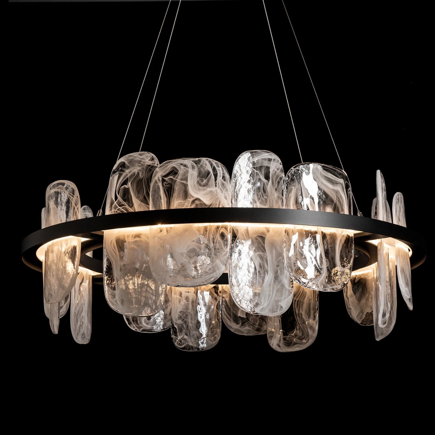 Hubbardton Forge Vitre 38 Inch Led Chandelier Cp530513