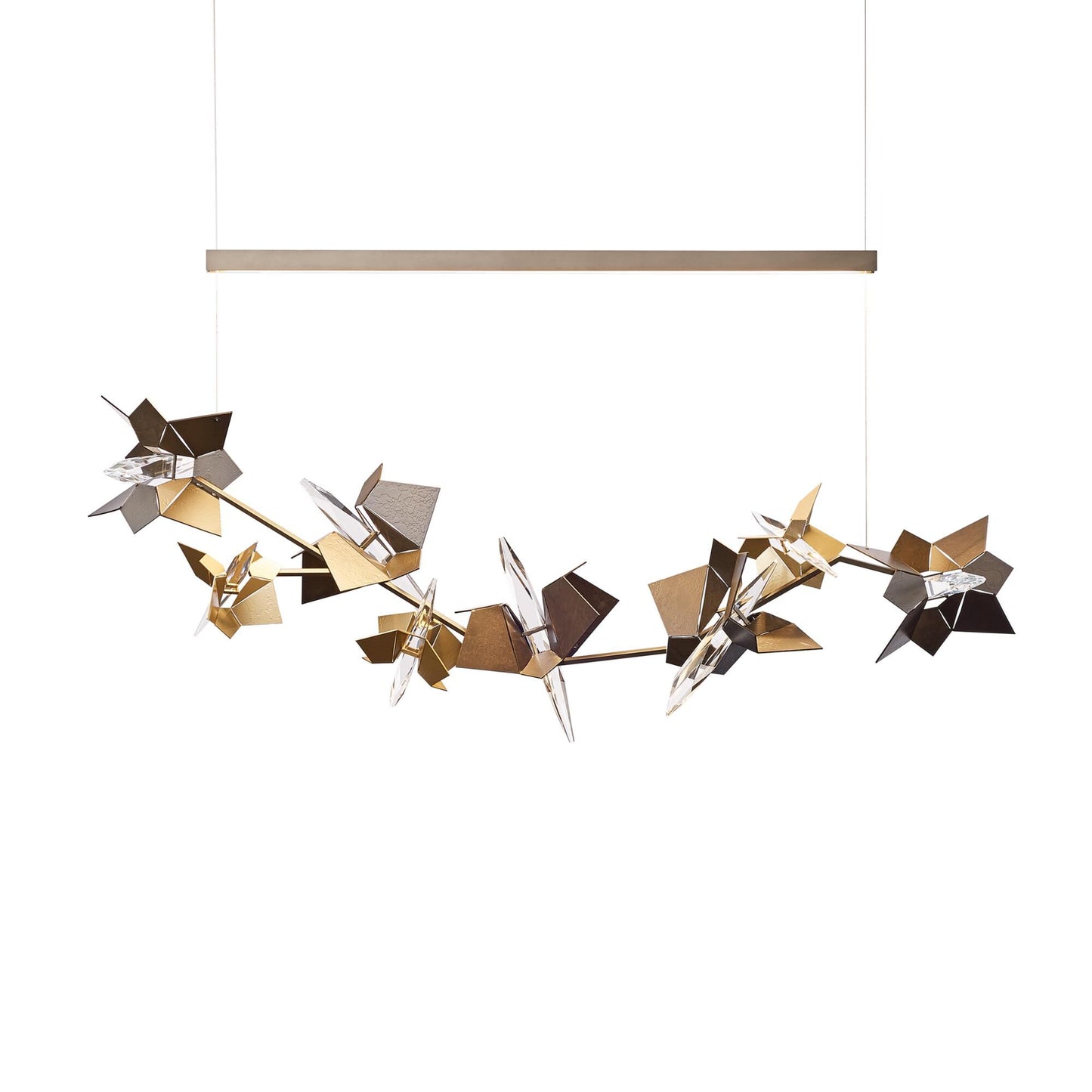 Hubbardton Forge Belladonna 50 Inch Led Linear Suspension Light Cp18993