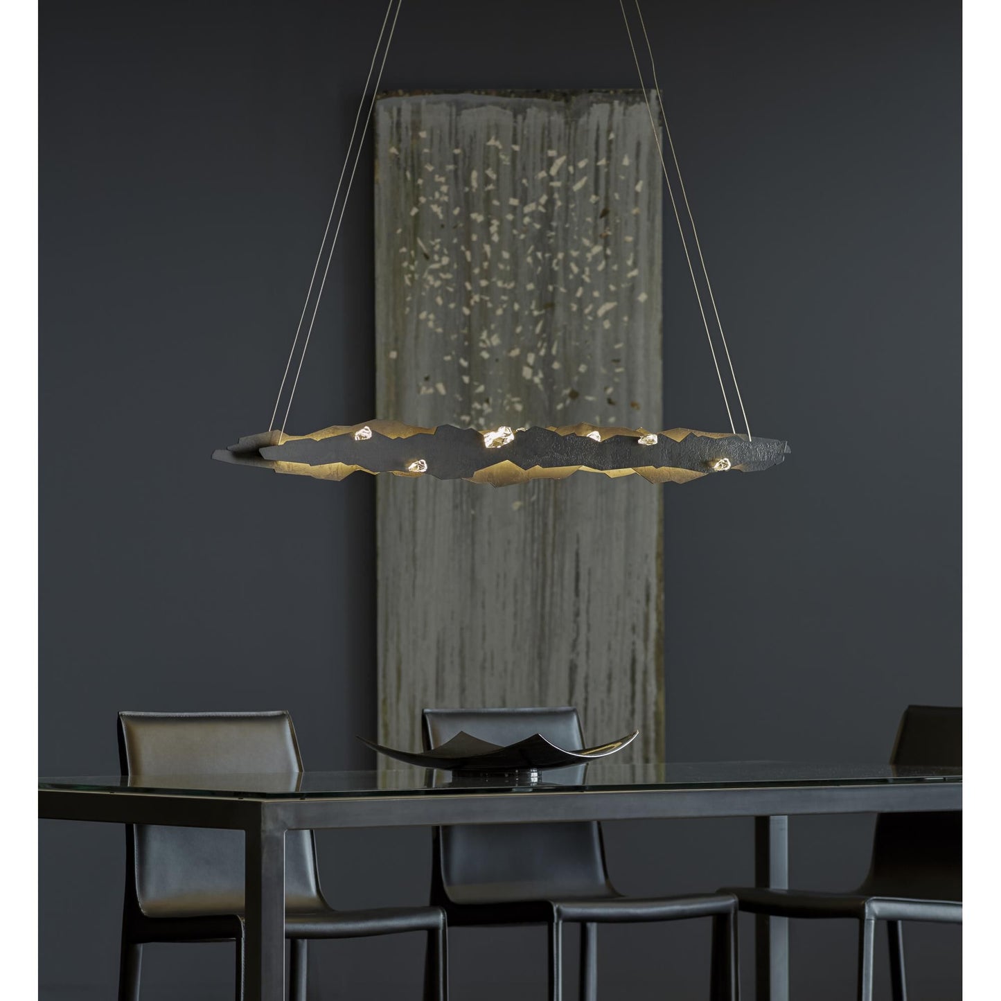 Hubbardton Forge Trove 52 Inch Led Linear Suspension Light Cp19002