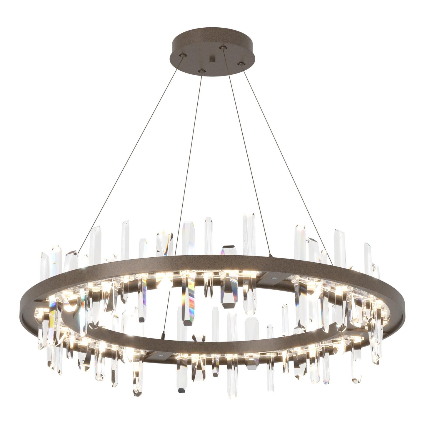 Hubbardton Forge Solitude 38 Inch Led Chandelier Cp270476