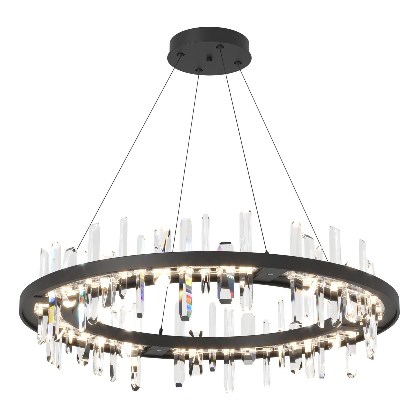 Hubbardton Forge Solitude 38 Inch Led Chandelier Cp270476