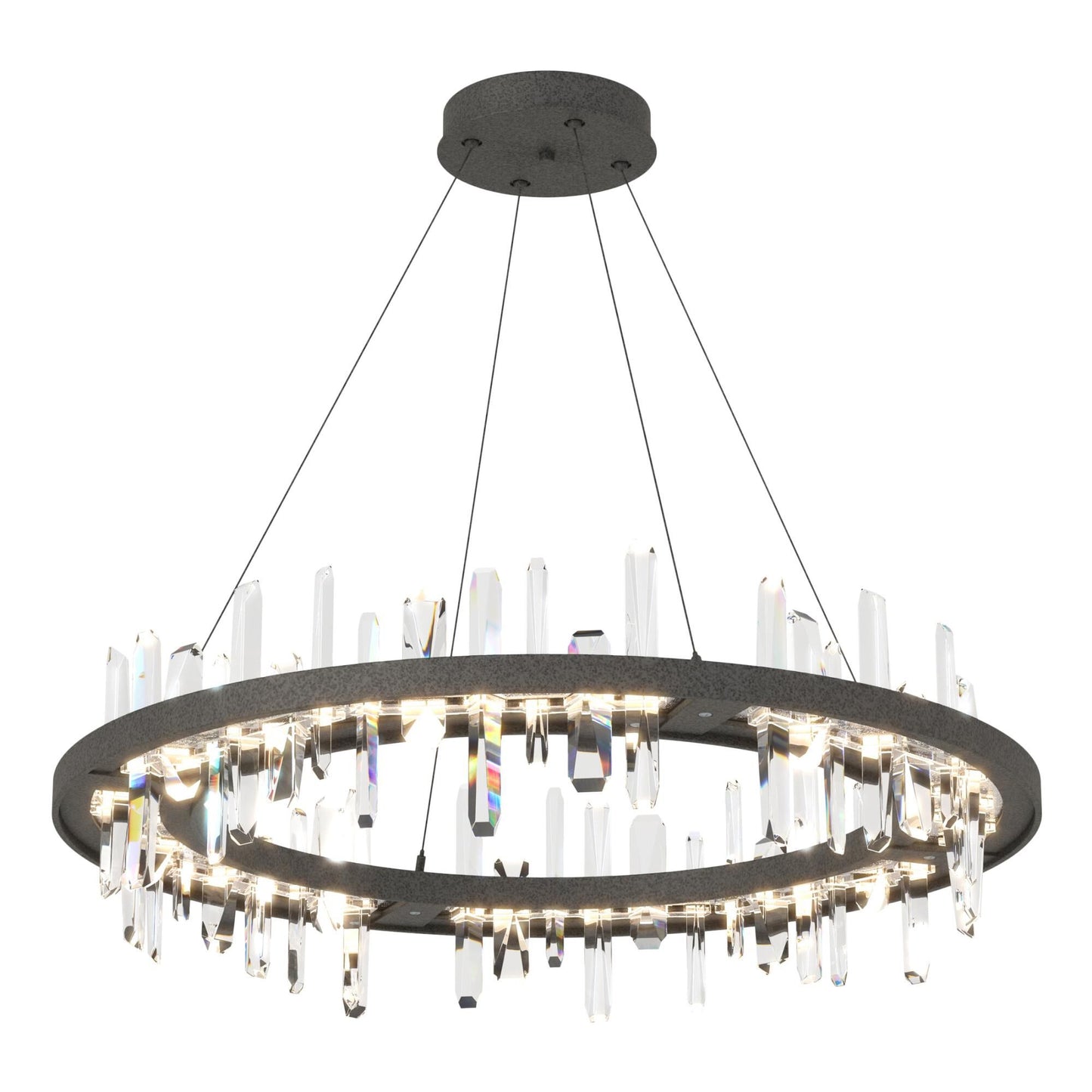 Hubbardton Forge Solitude 38 Inch Led Chandelier Cp270476