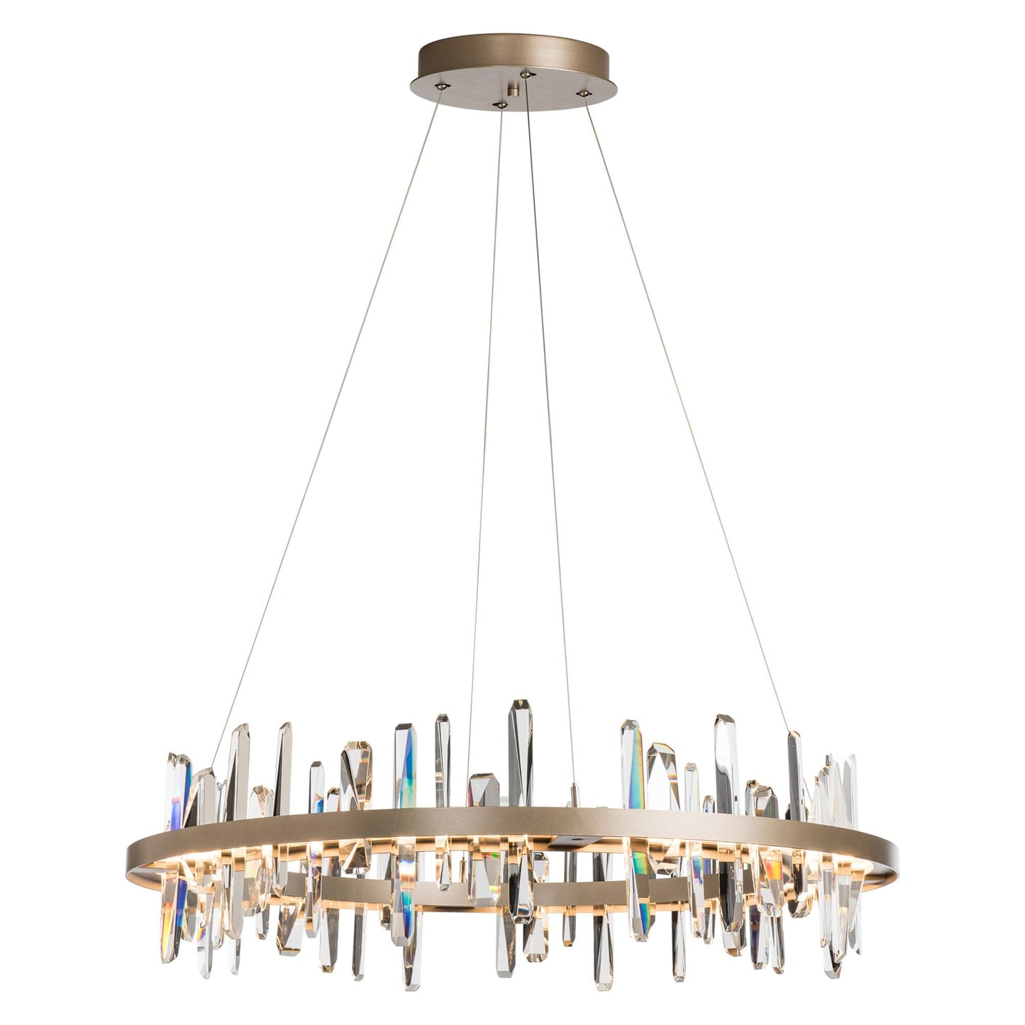 Hubbardton Forge Solitude 38 Inch Led Chandelier Cp270476