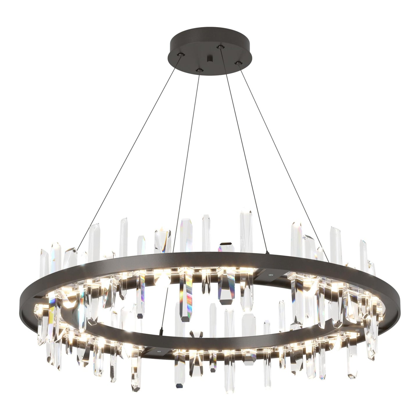 Hubbardton Forge Solitude 38 Inch Led Chandelier Cp270476