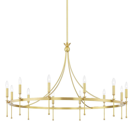 Hudson Valley Lighting Gates 48 Inch Chandelier Cp728401