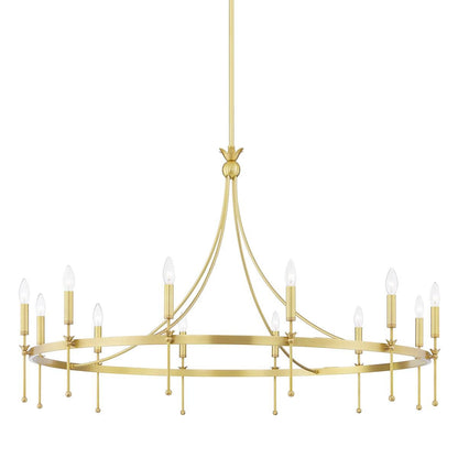 Hudson Valley Lighting Gates 48 Inch Chandelier Cp728401