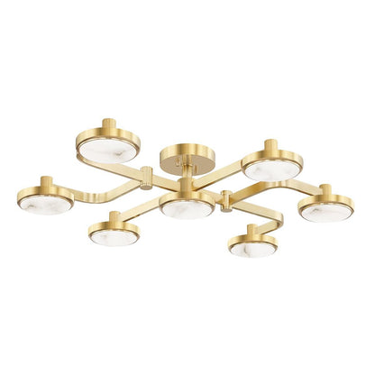 Hudson Valley Lighting Meander 29 Inch Semi Flush Mount Cp728378