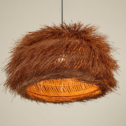 Hues Wicker Hanging light Pendant Lamp