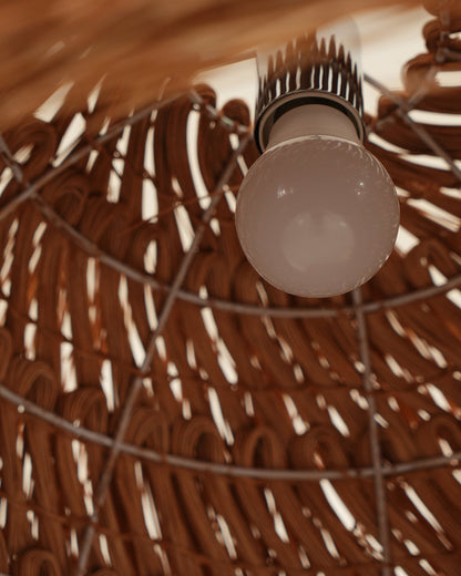 Hues Wicker Hanging light Pendant Lamp