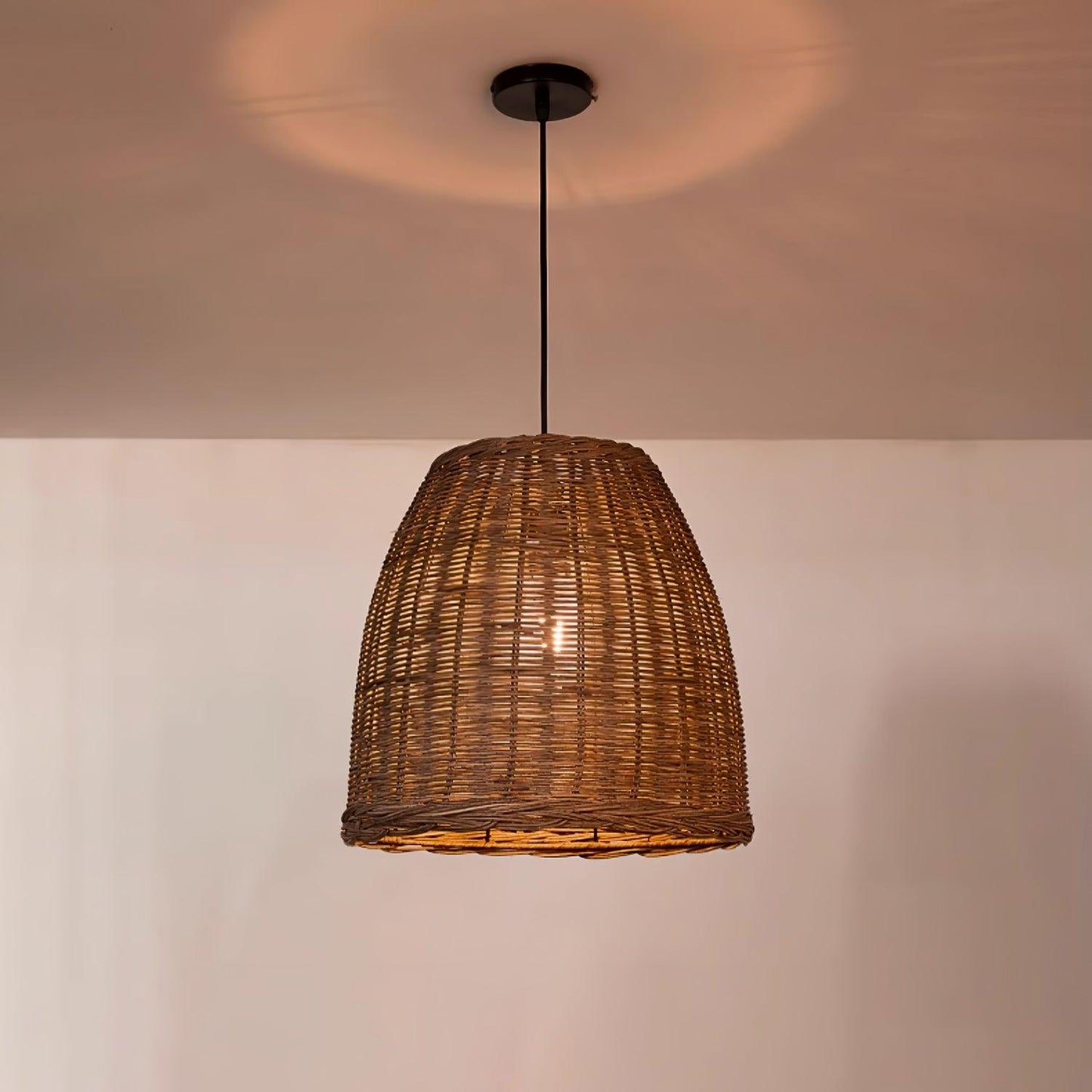 Hues Wicker Hanging light Pendant Lamp