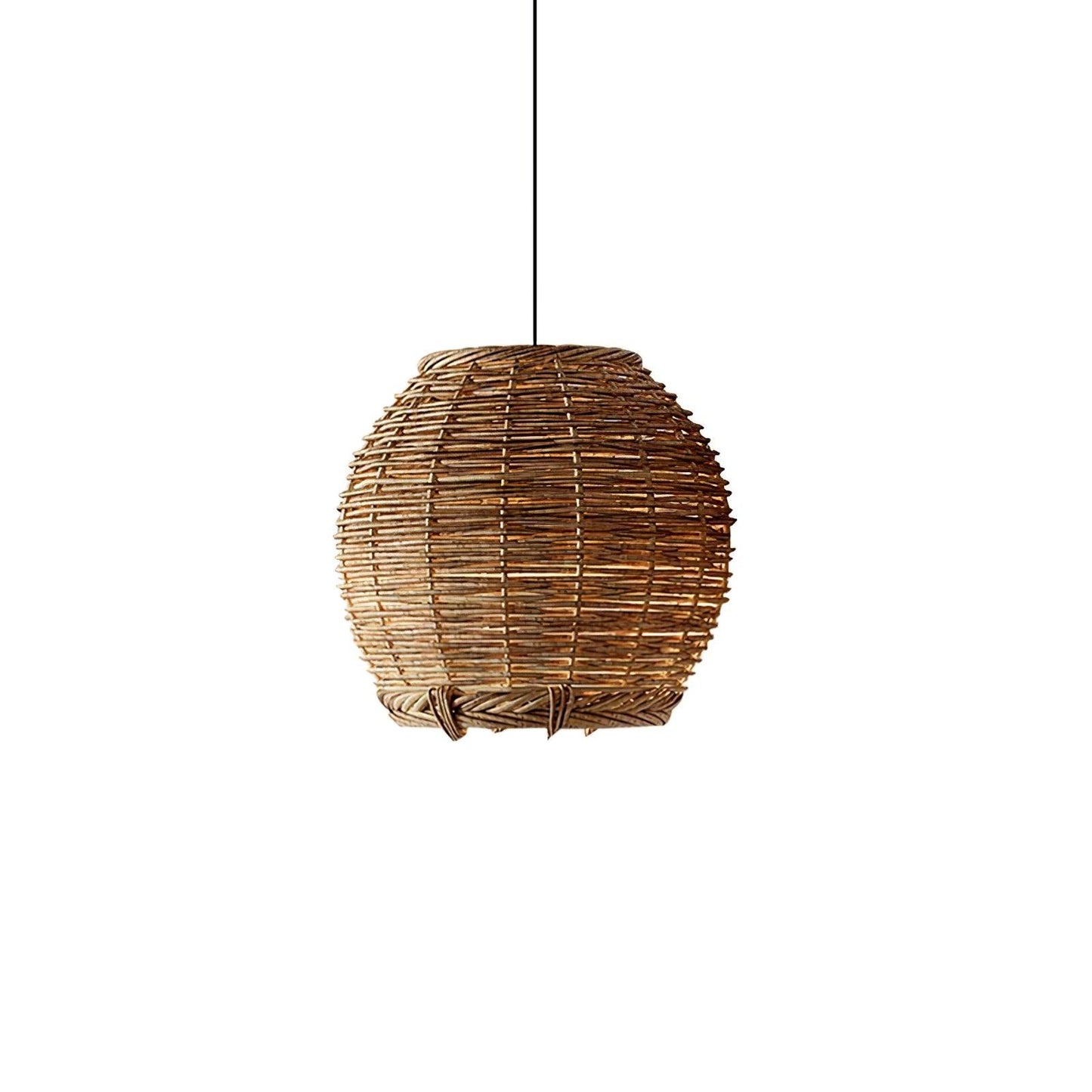 Hues Wicker Hanging light Pendant Lamp