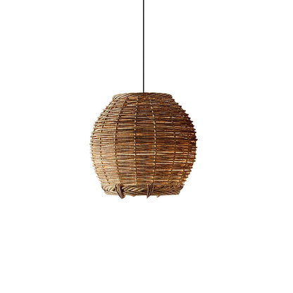 Hues Wicker Hanging light Pendant Lamp