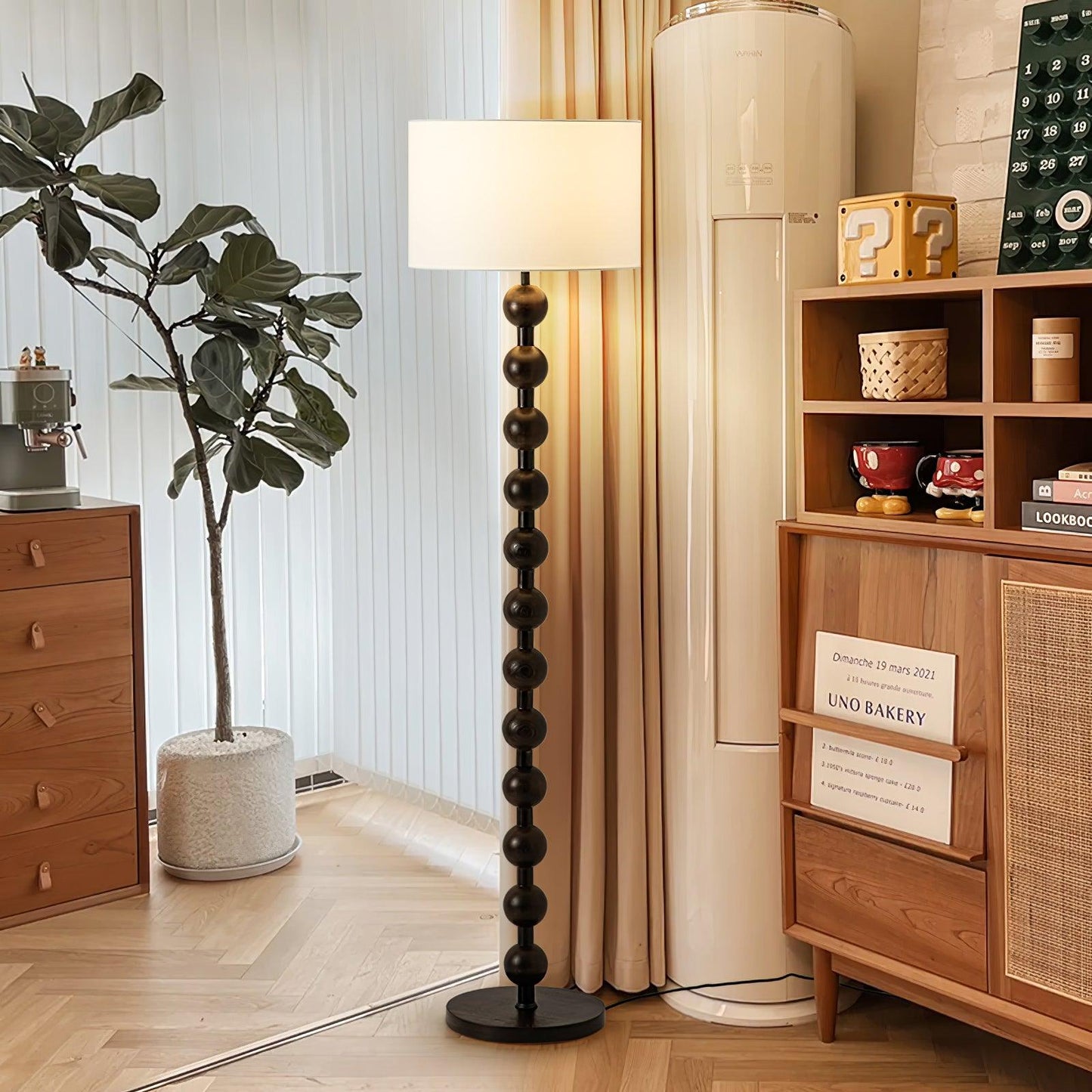 Hugo Barbell Floor-standing Lamp Floor Lamp