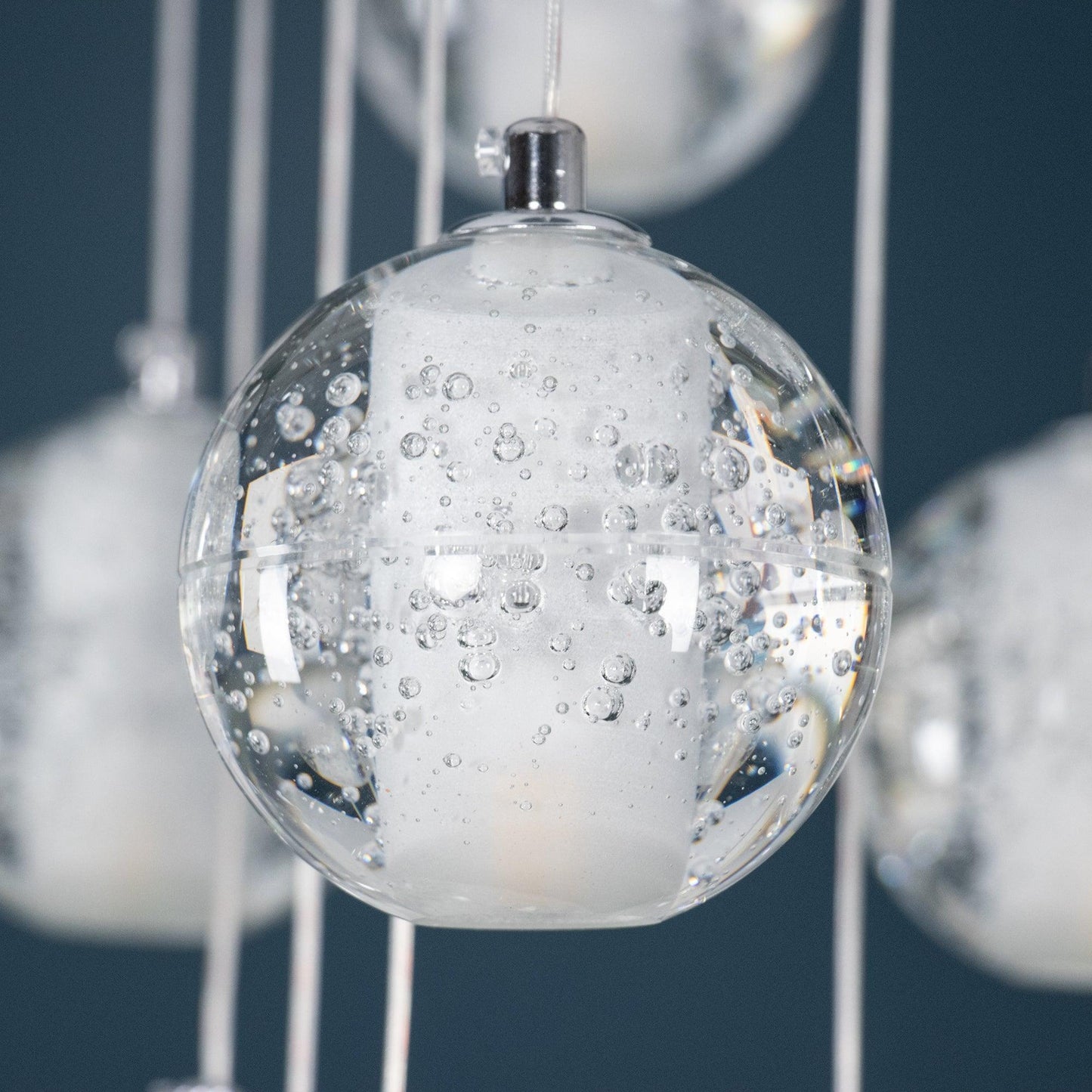 Crystal Bubbles Balls Pendant Lamp