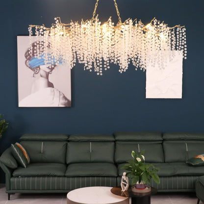 Shiro Noda Crystal Electrolier Chandelier