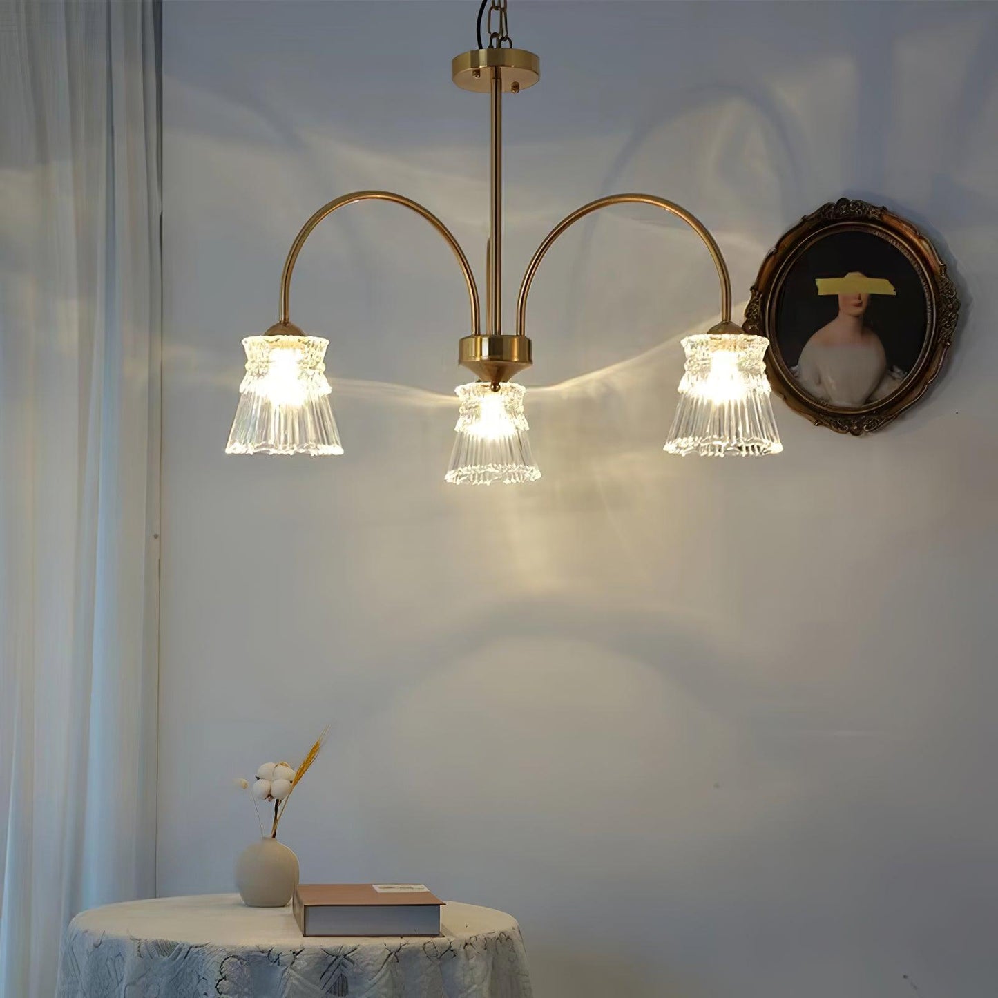 Ice Cream Crystal Gasolier Chandeliers