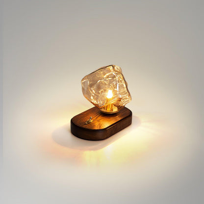 Ice Stone Glass Accent lamp Table Lamp