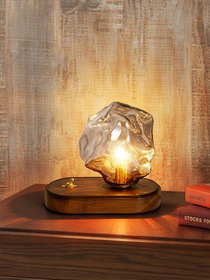 Ice Stone Glass Accent lamp Table Lamp