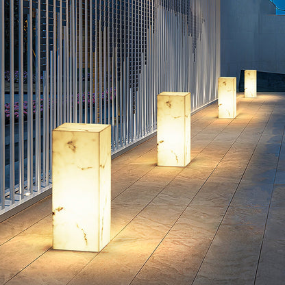 Imitation Marble Cube Garden light Outdoor Light