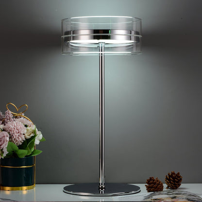 Impex Florina Chrome Table Lamp