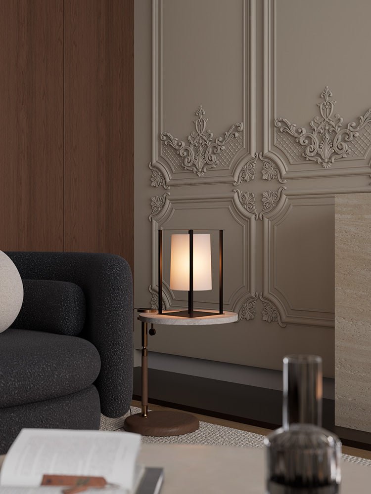 Industrial Cage Frame Table Lamp