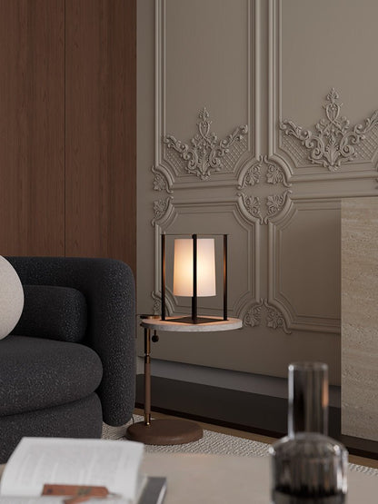 Industrial Cage Frame Table Lamp