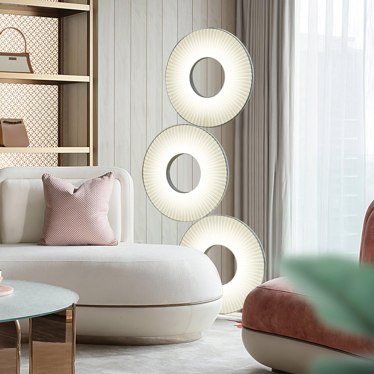 Iris Totem Floor Lamp