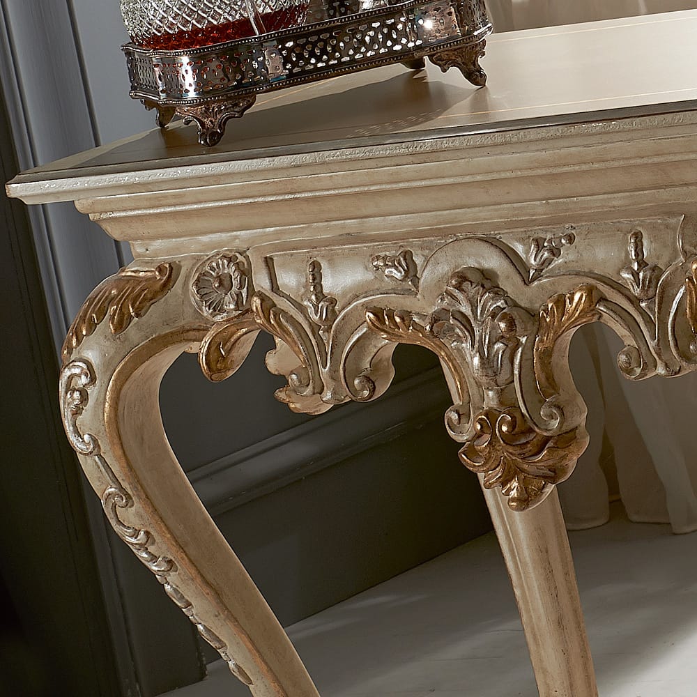 Italian Reproduction Baroque Designer Side Table