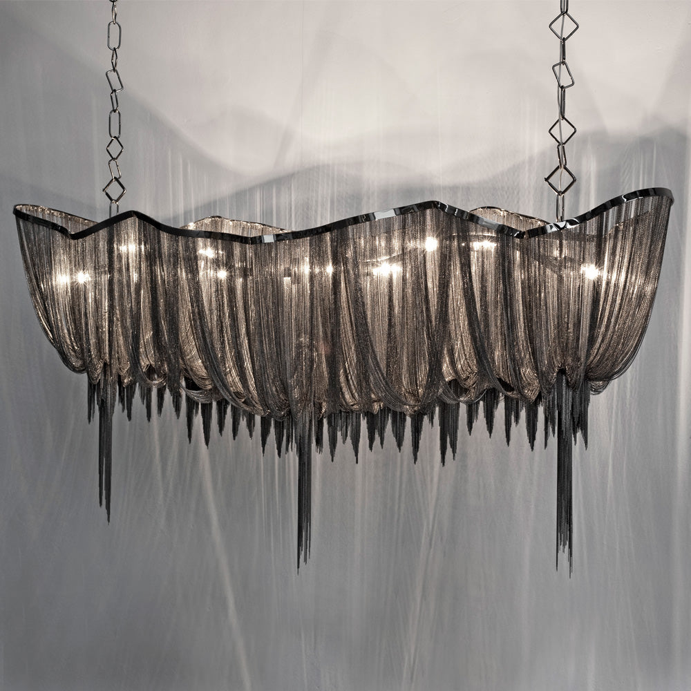 Unique Black Dining Table Chandelier