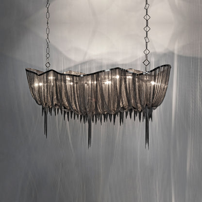 Unique Black Dining Table Chandelier