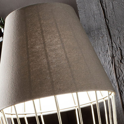 Italian Designer Large Gold Plated Table Lamp