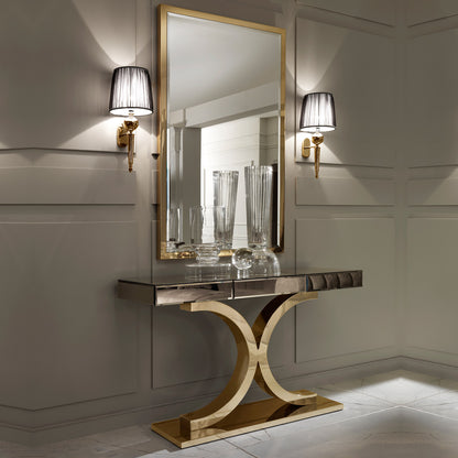 Italian Designer Brass Wall Light