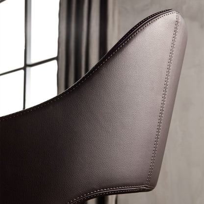 Italian Designer Leather Armchair