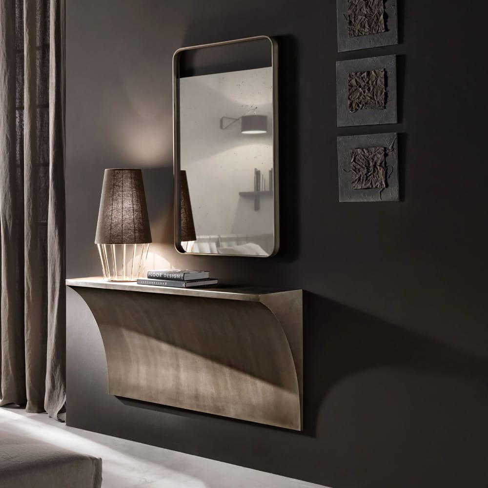 Italian Designer Large Gold Plated Table Lamp