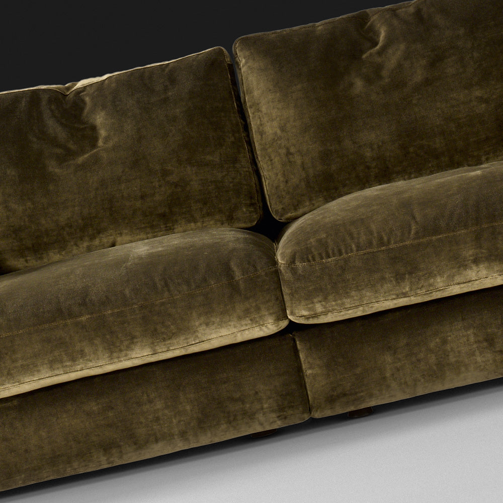 Designer Velvet Modular Sofa