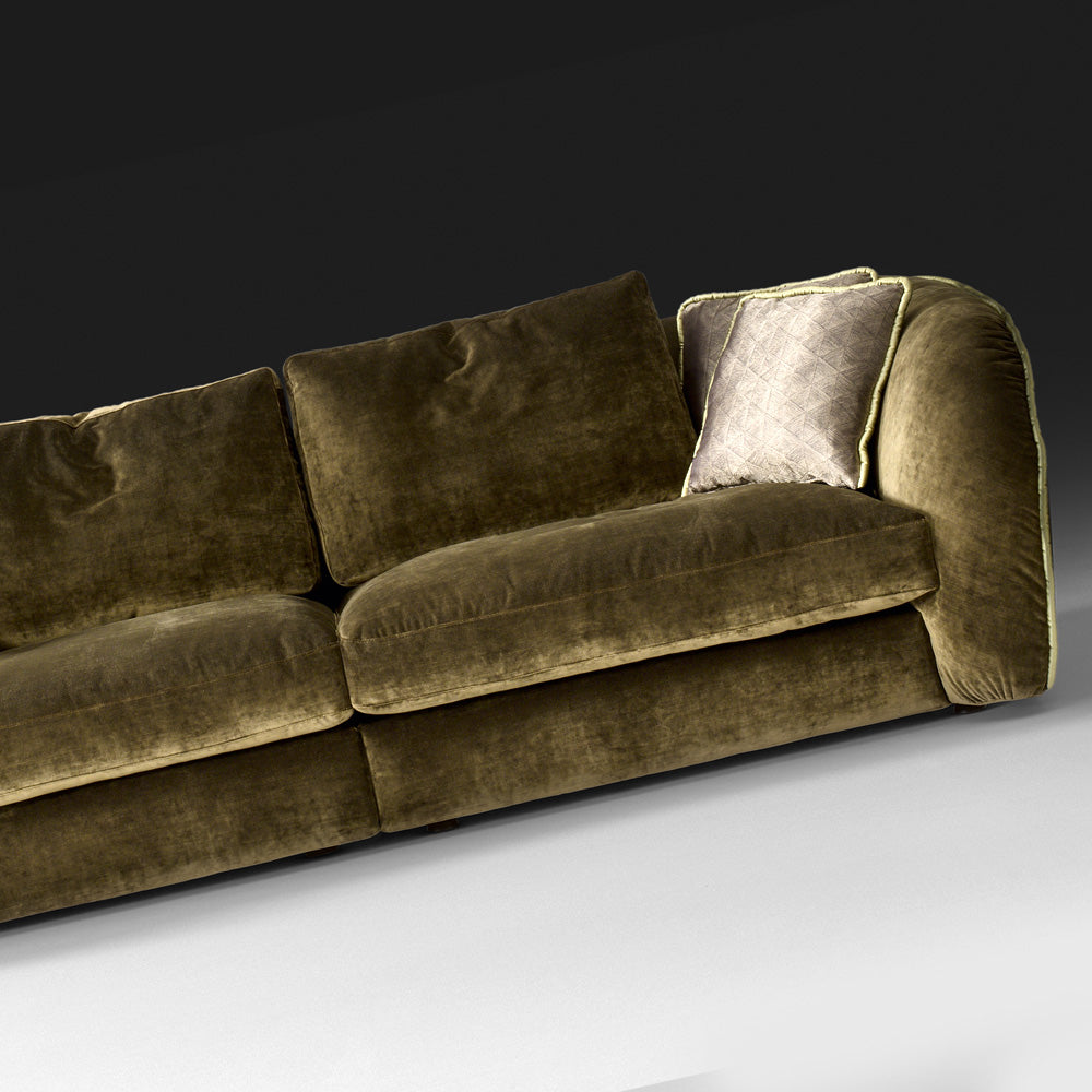 Designer Velvet Modular Sofa