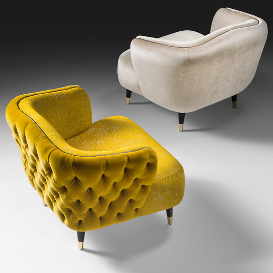 Designer Velvet Tub chair