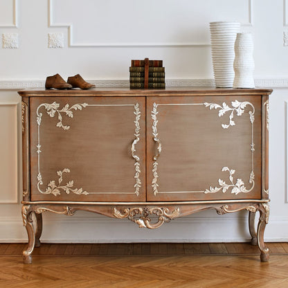 Italian High End Rococo Inspired Buffet Sideboard