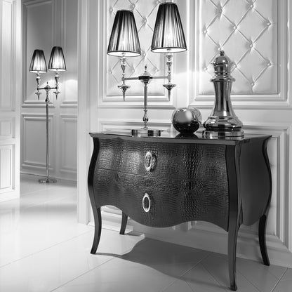 Italian Modern Designer Chrome Floor Lamp