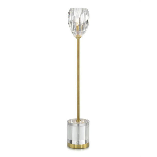 John Richard Faceted Crystal Buffet Lamp