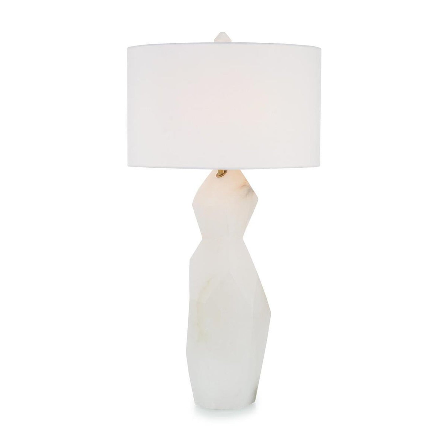 John Richard Alabaster Abstract Table Lamp