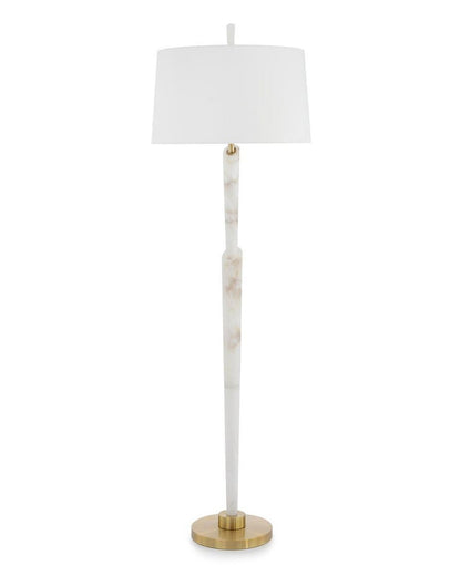 John Richard Alabaster Floor Lamp