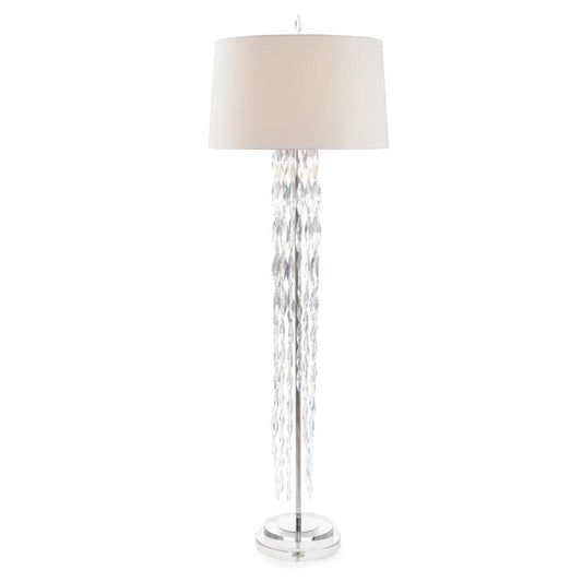 John Richard Marquise Crystal Floor Lamp