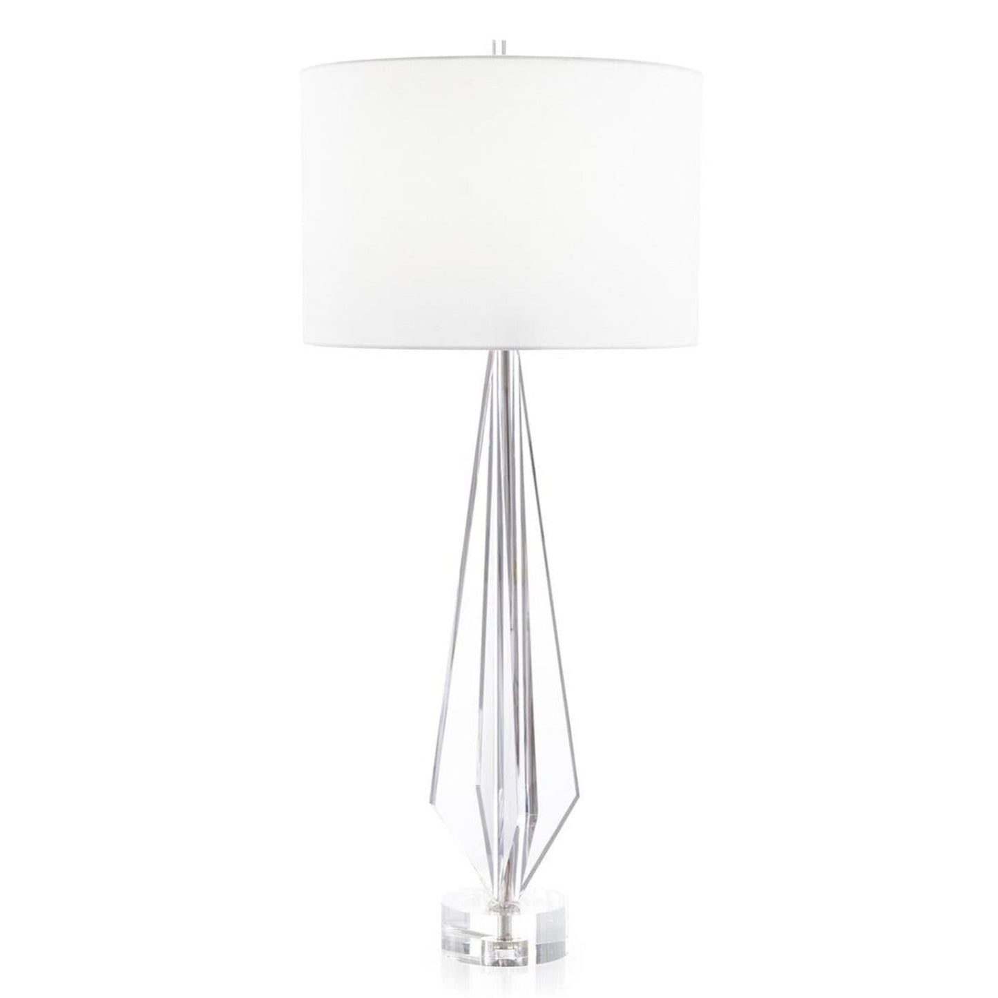 John Richard Buffet Lamp In Acrylic Geometry